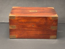 Vintage Benson & Hedges Wood Humidor W/ Handles Patented 1901 picture