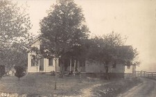 J71/ North Royalton Ohio RPPC Postcard c1910 Leiter Image Residence 434 picture