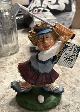 David Frykman Portfolio Figurine The Golfer 1998 Golfing Lady Coyne's & Company picture