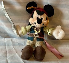 NWT Authentic Disney Parks 9 Inch Pirate Mickey Mouse Pirates Of The Caribbean picture