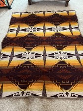 Very Rare Oregon City, Indian Trade Blanket, 71 1/2” X 58” (1920-1935) picture