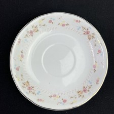 Vintage Porcelain Floral Tea Cup Saucer By China Made in China 6