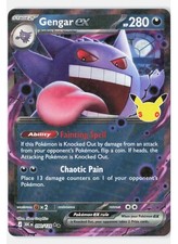 Gengar ex Holofoil[30C - 090/128] (NM) Pokemon picture