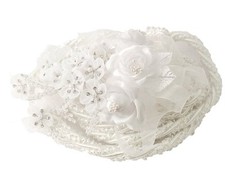 Wedding Lasso White Satin Rosary Rope Blanco Lazo de Boda Traditional Lazo Cord picture