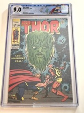 1969 THOR 164 3RD CAMEO APPEARANCE HIM ADAM WARLOCK MCU KEY CGC 9.0 CUSTOM LABEL picture