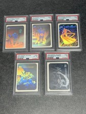 1990 Impel Marvel Universe MH1 MH2 MH3 MH4 MH5 HOLOGRAM SET GRADED PSA 5 6 7 picture