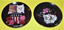 SWEET INDEPENDENCE & PEEKABOO, 2 PLATES Coming Up Roses Richard Stacks DANBURY picture