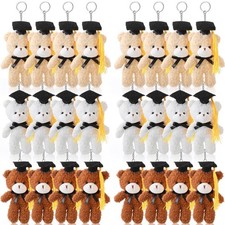 Foilswirl 24 Pcs Class Of 2026 Mini Graduation Bears Bulk 4. 72 Grad Bears picture