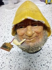 Vintage Bossons Congleton England Chalkware Old Salt Head England  picture