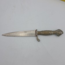 Vintage Korium PIC Claw & Ball Handle Dagger Knife Japan 9” picture