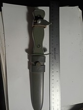 Original West German Bundeswehr Combat Field Knife w/ Scabbard OFW69 picture
