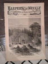 Harper’s Weekly – September 12, 1868 – Lincoln’s Tomb • Martha’s Vineyard Camp M picture