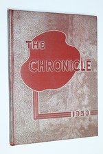 1950 Alliance High School Yearbook Annual Alliance Ohio OH - Chronicle 50 picture