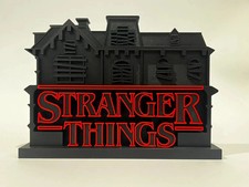 Stranger Things Vecna Creel House Logo Sign 3D Printed Desk Shelf Display Decor picture