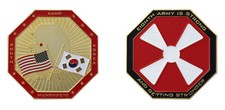 US Army Camp Humphreys 8th Army South Korea Challenge Coin picture