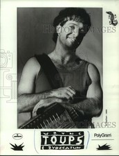 1989 Press Photo Musician Wayne Toups of Wayne Toups & Zydecajun - mjp42263 picture