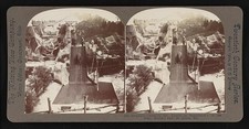 Elephant shooting chutes at Hagenbeck's on pike World's Fair St Lou- Old Photo picture