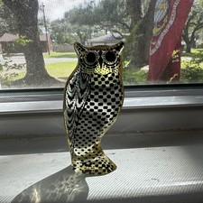 Abraham Palatnik Lucite 3 1/2 inch Owl Figurine picture