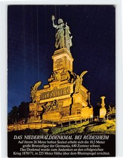 Postcard Das Niederwalddenkmal Rüdesheim am Rhein Germany picture