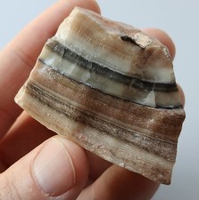 72g Beautiful Zebra Calcite Natural Crystal Mineral Display Specimen picture