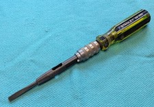 ​Vintage Stanley 66-250 Strip-Driver Electrician Screwdriver Wire Stripper Clean picture