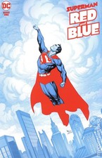 Superman Red and Blue 1A Frank NM 2021 Stock Image picture