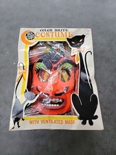 1973 Halloween Ben Cooper DEVIL Costume & Mask Original Box Med  8-10 RARE picture