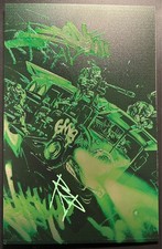 TMNT - METAL Cover, RZP Signed Art Book, TURTLE VAN - Turtle Food LTD 3 picture