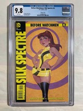 Before Watchman Silk Spectre #4 Bruce Timm Variant CGC 9.8 DC 2013. picture