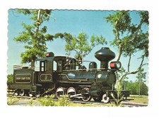 Vintage locomotive Union camp flyer VTG postcard unposted picture