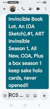 Invincible 4 Pc Lot, An (OA Sketch),#1, ART  Invinsible Season 1, All New, COA,  picture