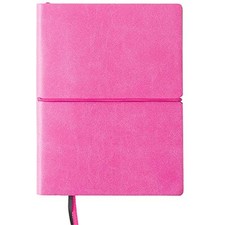  4.25 by 5.75 in Pocket Journal Notebook with Elastic Closure/Black Pink picture