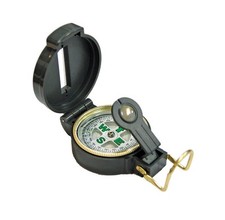 Engineer Lensatic Compass Black for camping or Survival USA picture