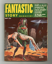 Fantastic Story Magazine Pulp Sep 1953 Vol. 6 #2 FN picture