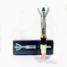 Doctor Who 12th Metal Scalable Sonic Screwdriver LED Prop Cosplay Toy Replica picture