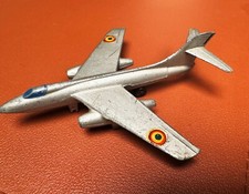 Dinky Toys Airplane French Vautour Plane Diecast - 60B - Meccano France picture