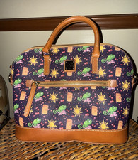 RARE BNWT Dooney & Bourke Disney Rapunzel Tangled Leather Satchel Handbag picture