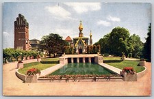 Darmstadt Artists' Colony Mathildenhöhe Russian Chapel Germany Postcard  F452 picture