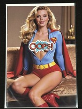 Keys Comics #1 Supergirl Naughty Virgin Cover NM LTD 100 picture