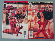ELEKTRA #1-12 (2001) MARVEL KNIGHTS COMICS BRIAN BENDIS GREG HORN COVERS picture