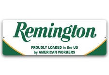 Remington Rifles Shotguns Ammunition Vintage Style Metal Sign 6
