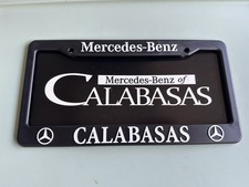 Mercedes-Benz of Calabasas, CA, Car Dealer License Plate Frame And Insert picture