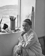 Modern Painter GEORGIA O'KEEFFE Glossy 8x10 Photo Famous Artist Print Portrait picture