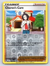 Cheren's Care 134/172 Uncommon Brilliant Stars Pokemon Reverse Holo HP picture