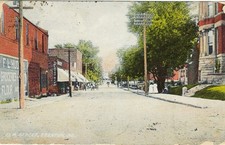 Trenton MO The Trenton Bakery on Early Elm Street 1908 picture