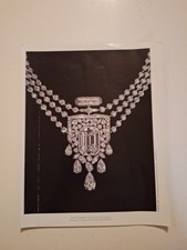 CHANEL HIGH JEWELRY ORIG 2025 PRINT AD No 5 Necklace 55.55 CARAT Diamond picture