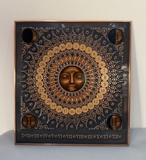 Signed Enamel On Copper perpetual calendar  By Donald J. Handel picture