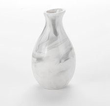 Bud VASE, Ceramic, JUG, White Marble picture