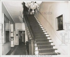 1961 Press Photo Staircase of Boston Union Club - lra84917 picture
