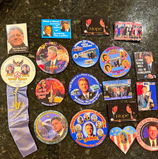 Bill Clinton 1993 Inauguration Day Political Button Pin Lot Democratic Hope USA picture